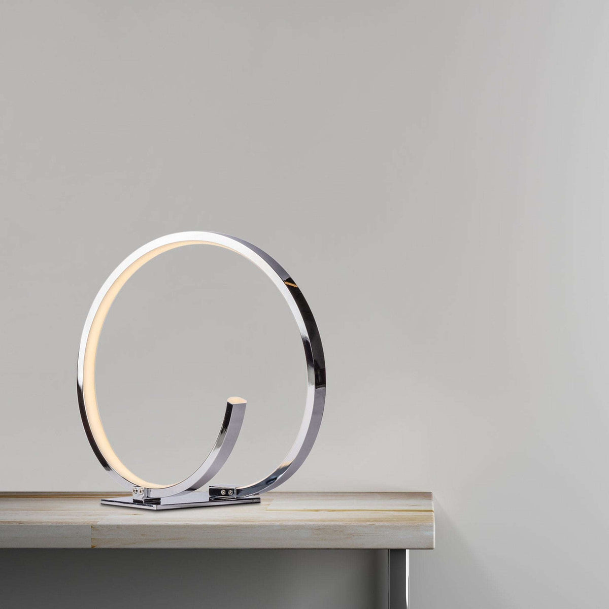 Circular Design Modern Table Lamp