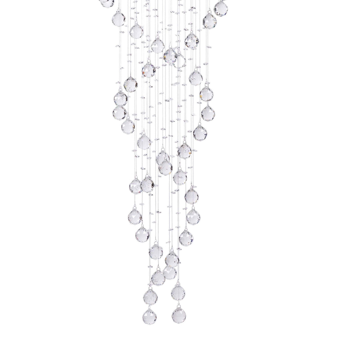Crystal Chandelier Double Helix by Finesse Decor