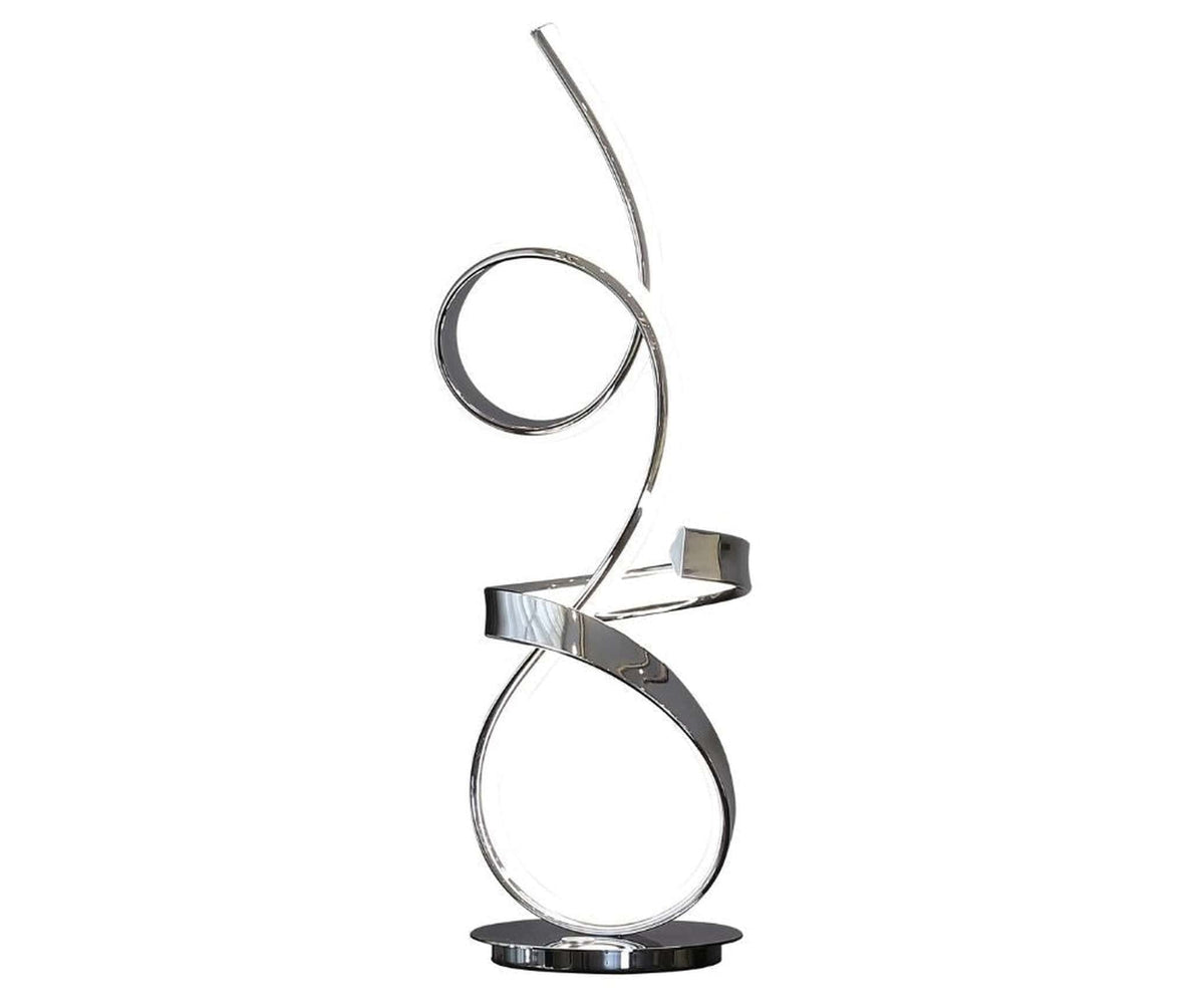 Amsterdam LED Strip Table Lamp / Chrome / Touch Dimmer