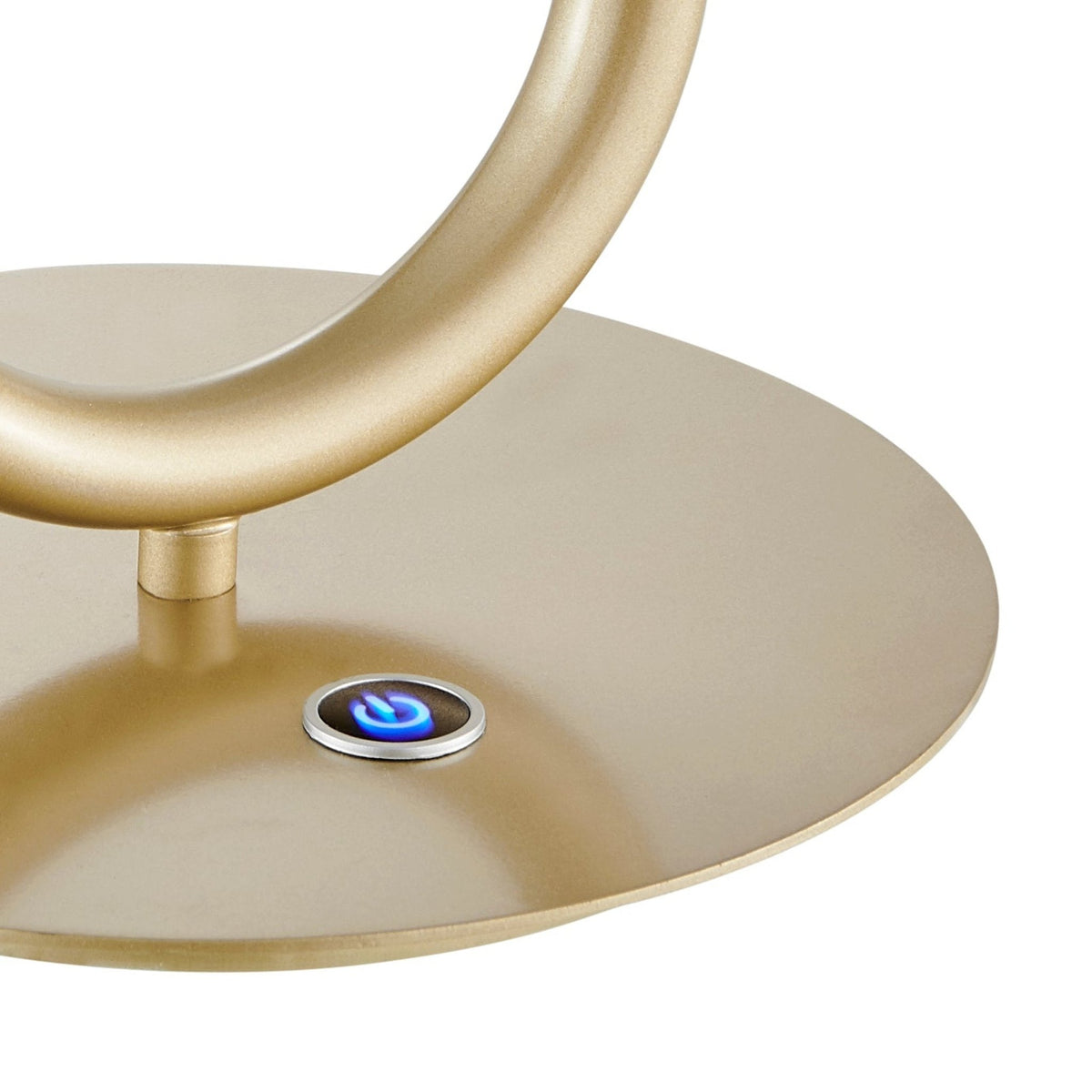 Modern Single Clip Gold Table Lamp / LED