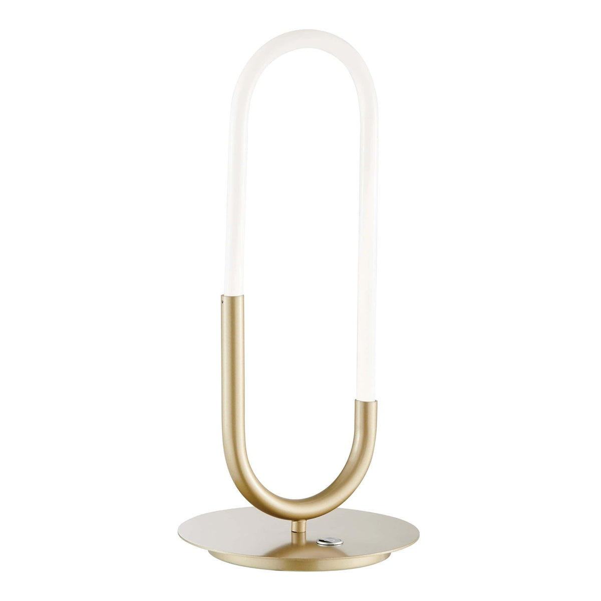 LED Single Clip Table Lamp / Sandy Gold
