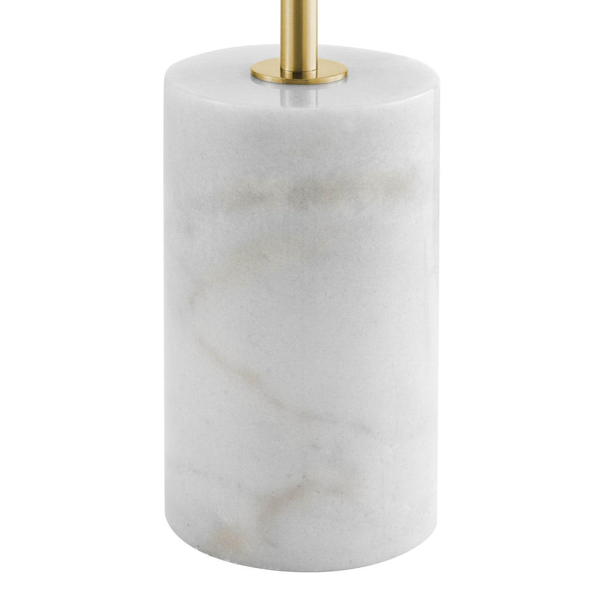 Finesse Decor Anechdoche Floor Lamp in Gold and White