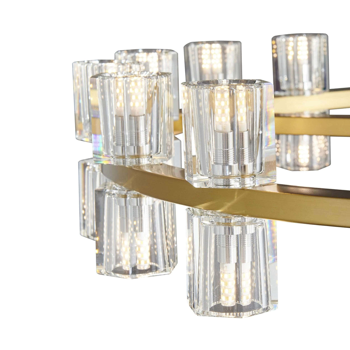 Finesse Decor Anderson Gold Chandelier