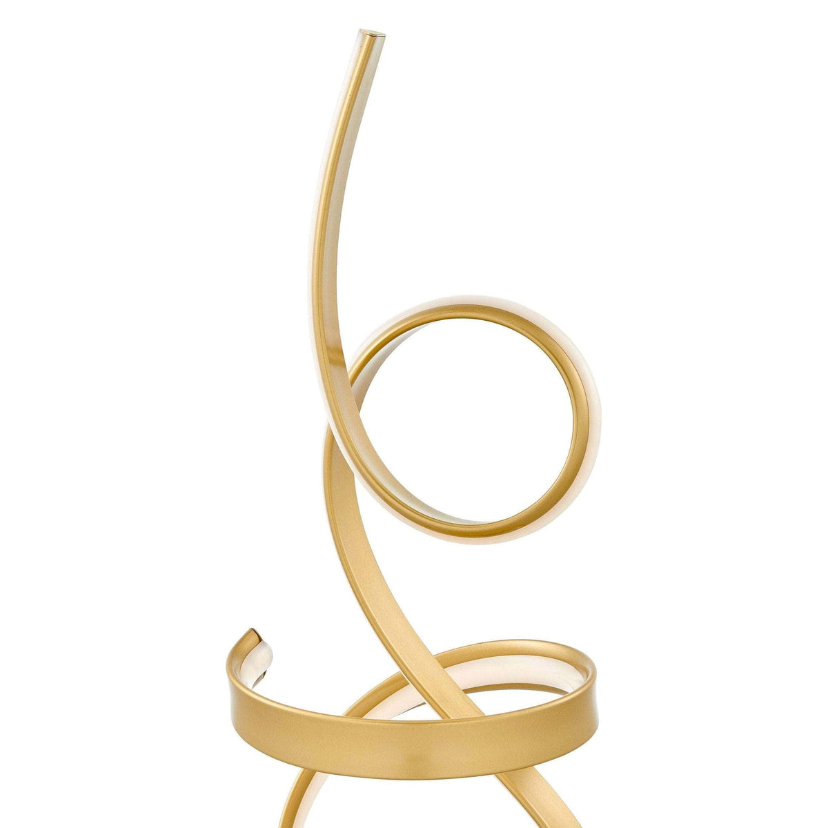 Finesse Decor Amsterdam Gold Table Lamp / LED Strip & Touch Dimmer