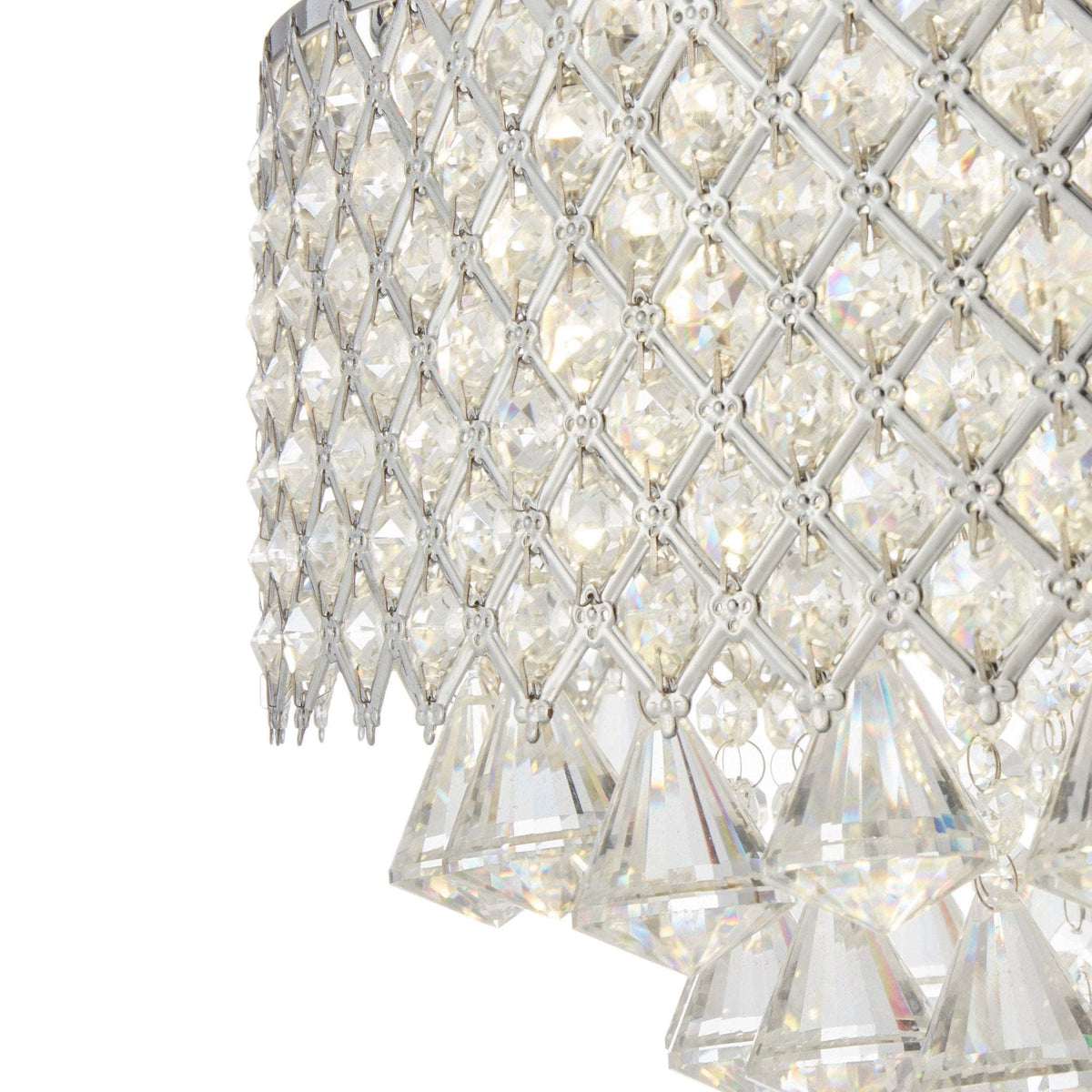 Cinderella Crystal Round Chandelier / 12 Light 