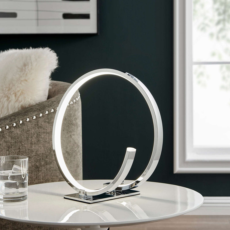 Circular Design LED Modern Table Lamp