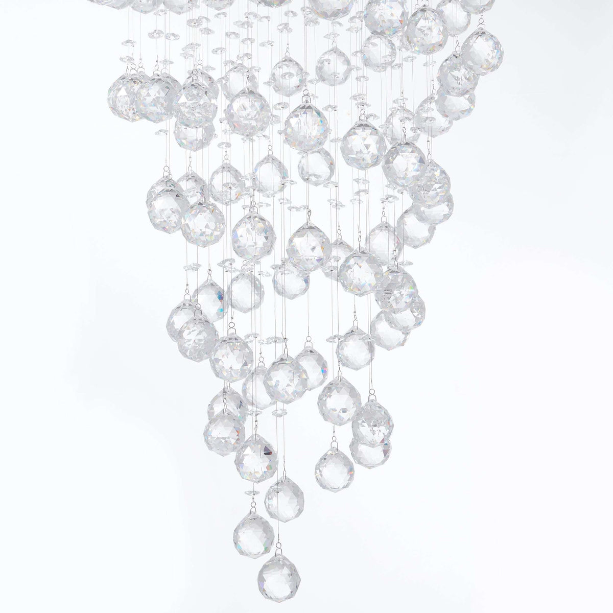 Crystal Chandelier Double Helix by Finesse Decor