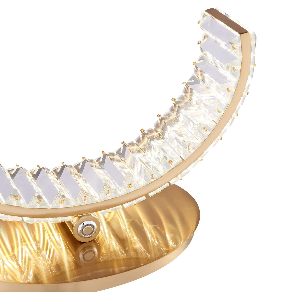 Grace Crystal Gold Table Lamp / Touch & Dimmable / Right / Bedroom Lights
