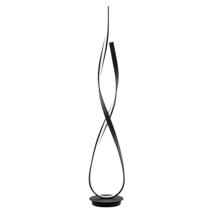 Matte Black 55" Vienna Dimmable Floor Lamp