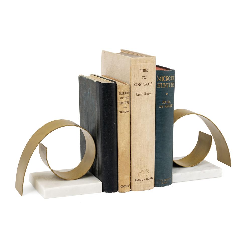 Raylan Marble Bookends Set 