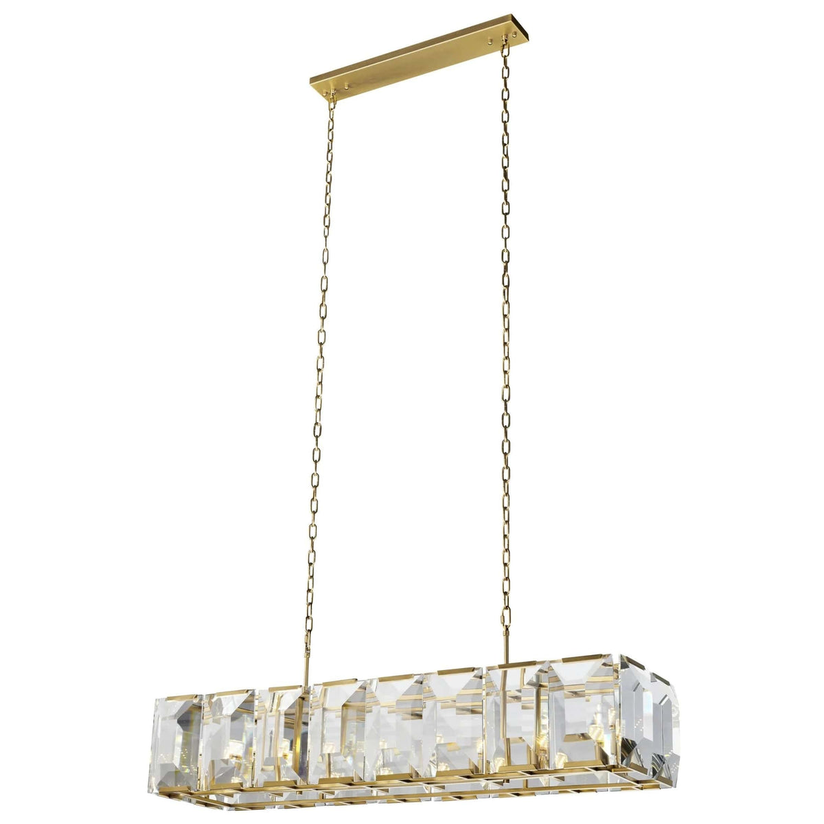 Finesse Decor Schumann Symphony Rectangular Chandelier / 53" 