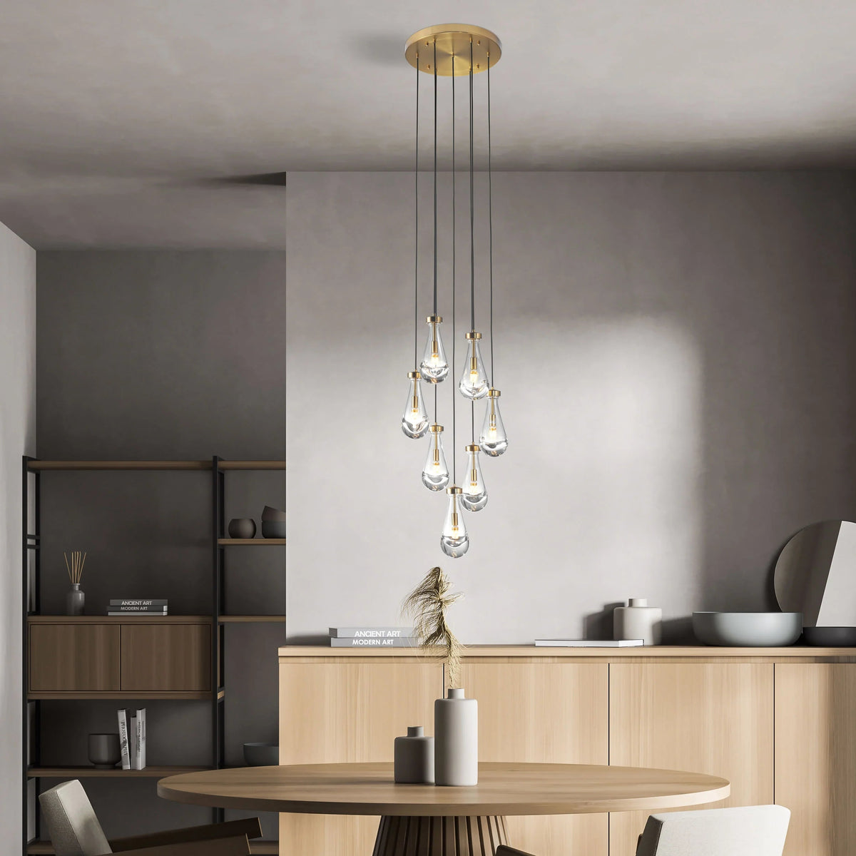 Finesse Decor Strozzi Symphony Chandelier for Dining Room