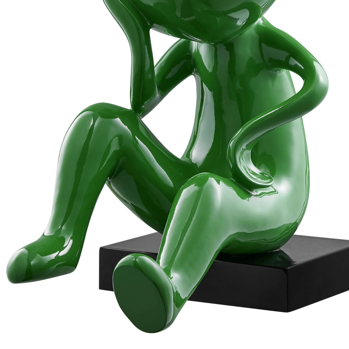 Verde Thinker Sculpture / Modern Decor