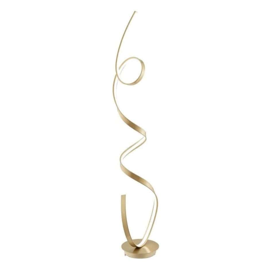 Amsterdam Gold LED Dimmable Floor Lamp
