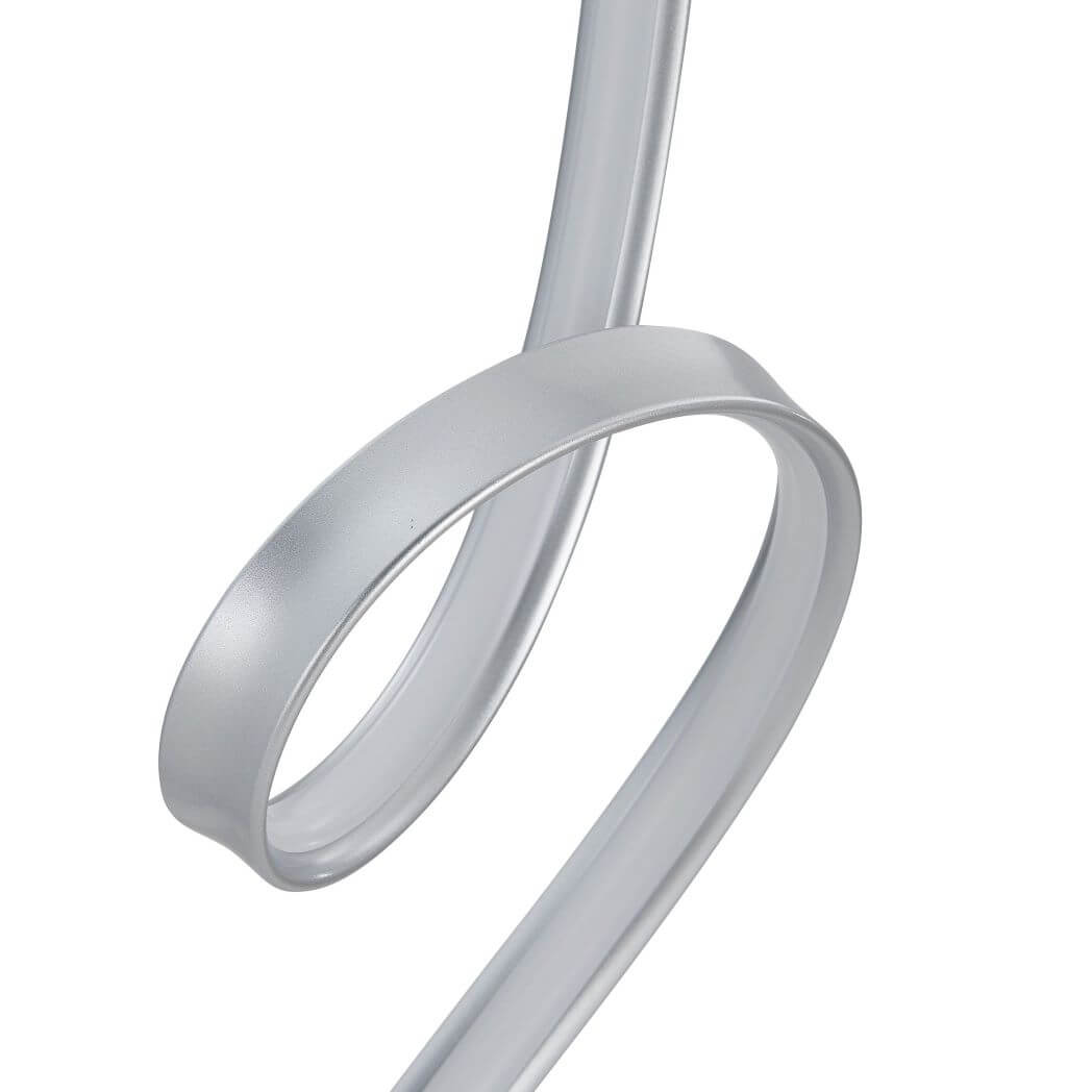 Silver LED Floor Lamp
