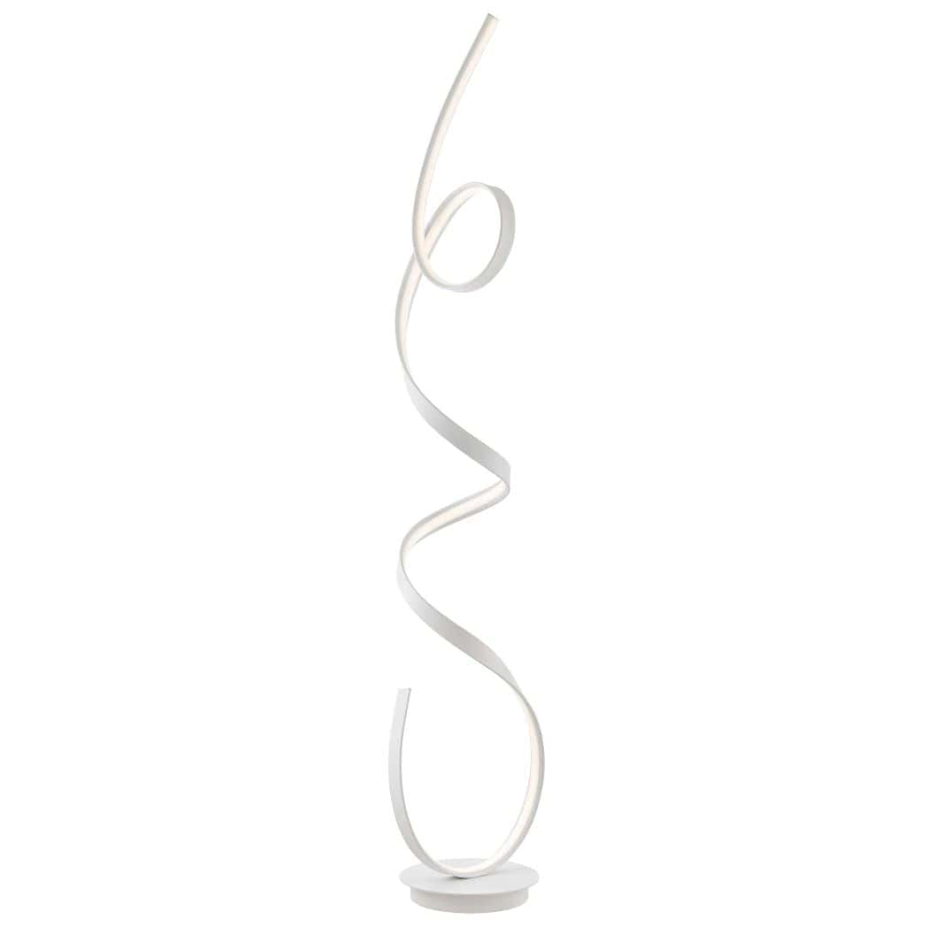 Amsterdam White LED Dimmable Floor Lamp