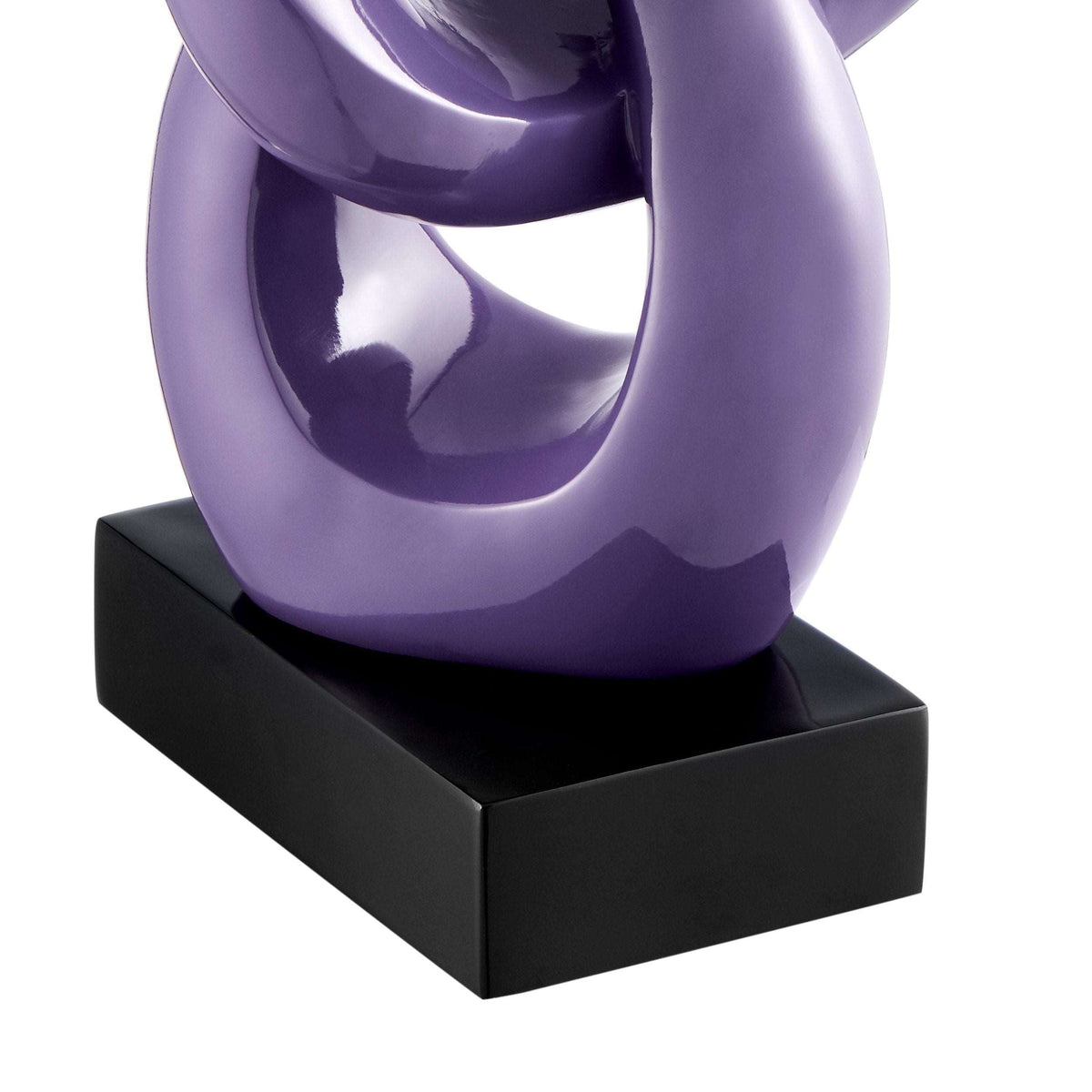 Antilia Abstract Sculpture in Violet