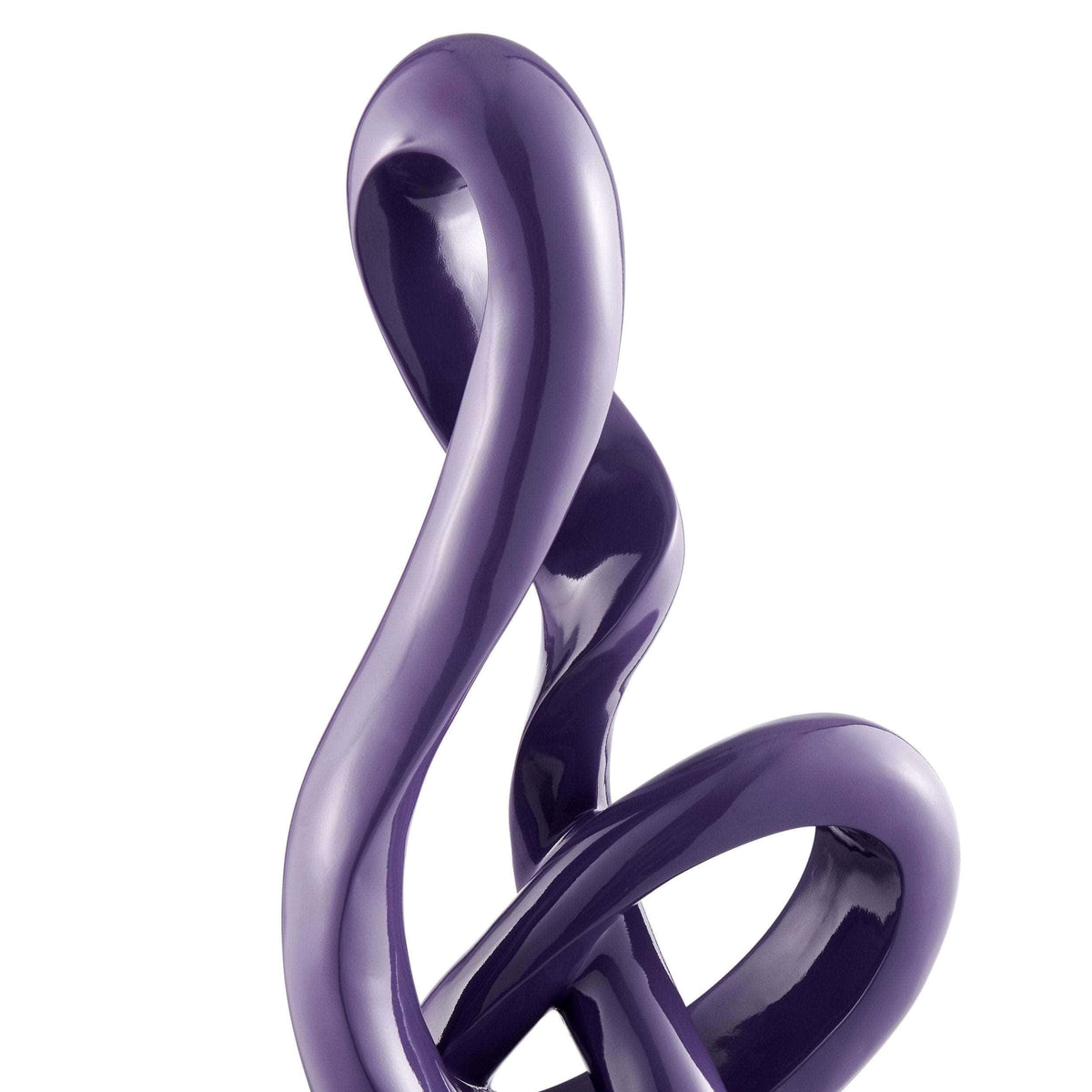 Antilia Abstract Modern Sculpture in Violet