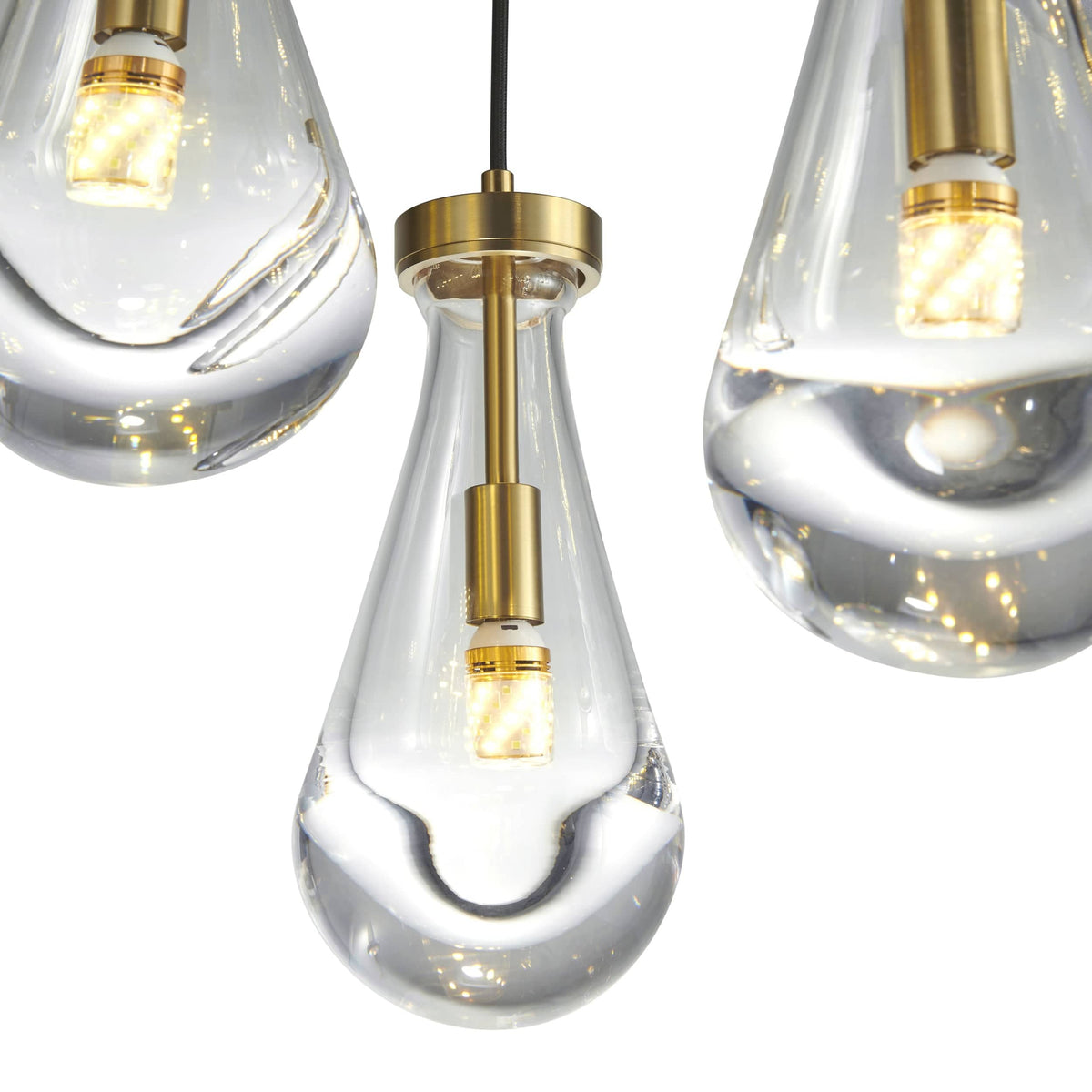 Strozzi Symphony Rectangular Chandelier / 13 Light / 54"