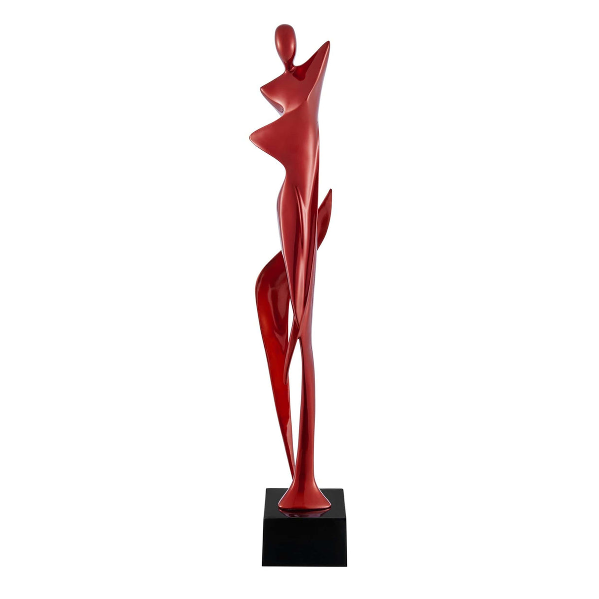 Allegra 32.5"H Sculpture / Metallic Red