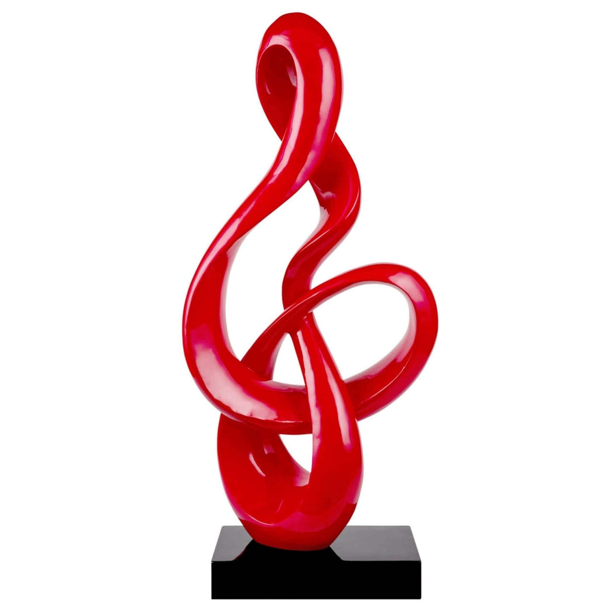 Antilia Treble Abstract Sculpture / Large Red