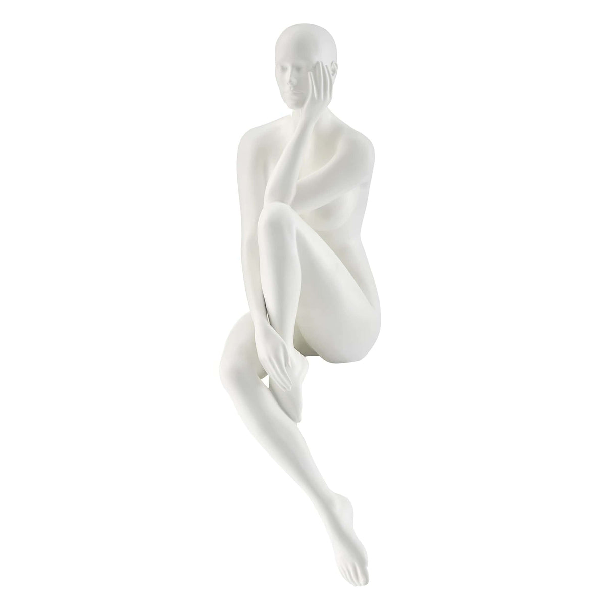 Antoinette Doll Sculpture // Matte White