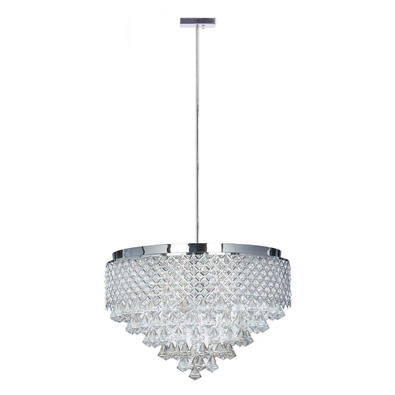 Cinderella Crystal Round Chandelier / 12 Light / Modern Pendant Light