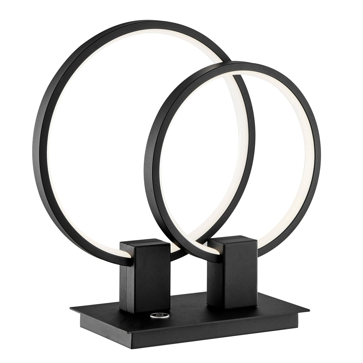 Hong Kong LED Short Table Lamp / Matte Black