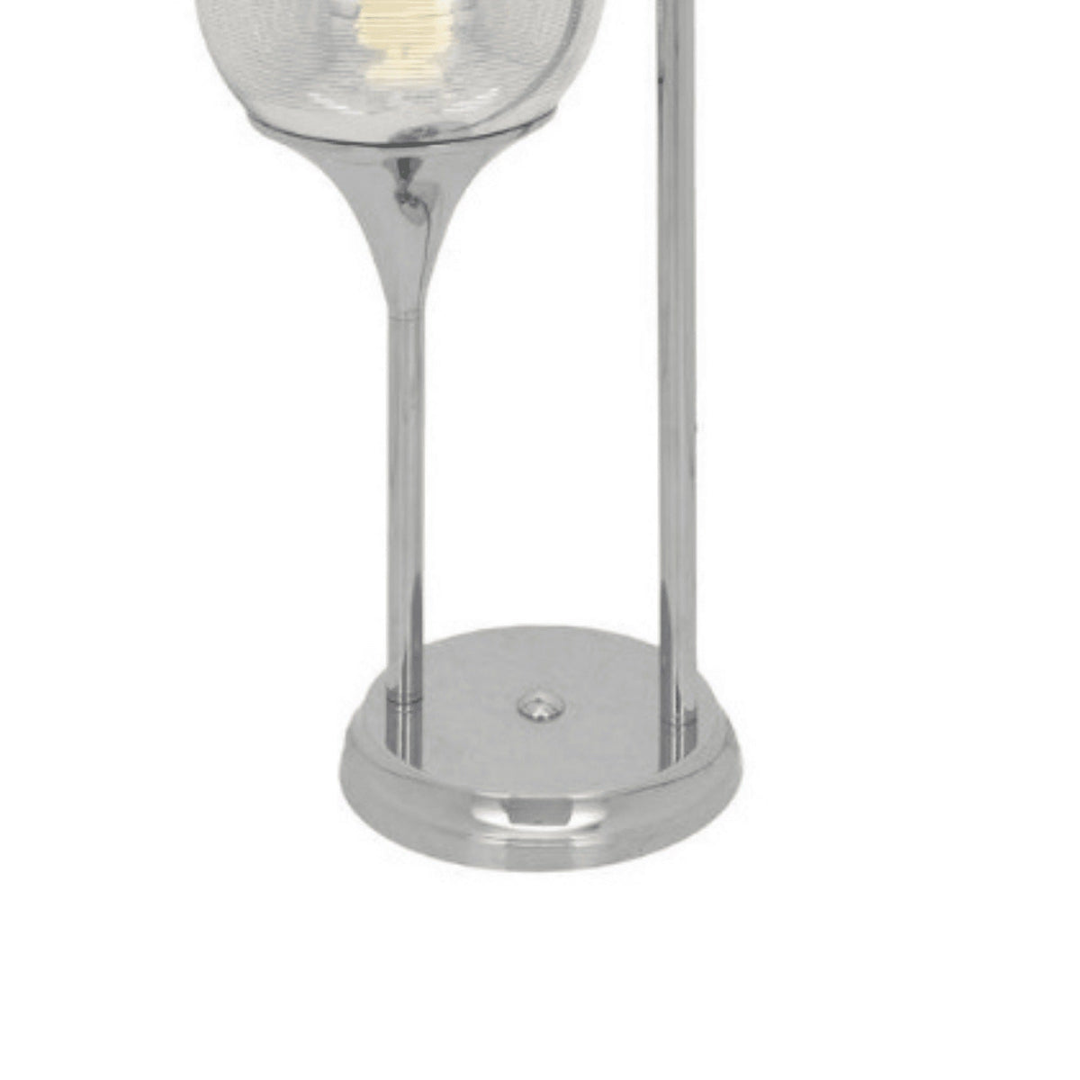 Modern Istanbul Chrome Table Lamp
