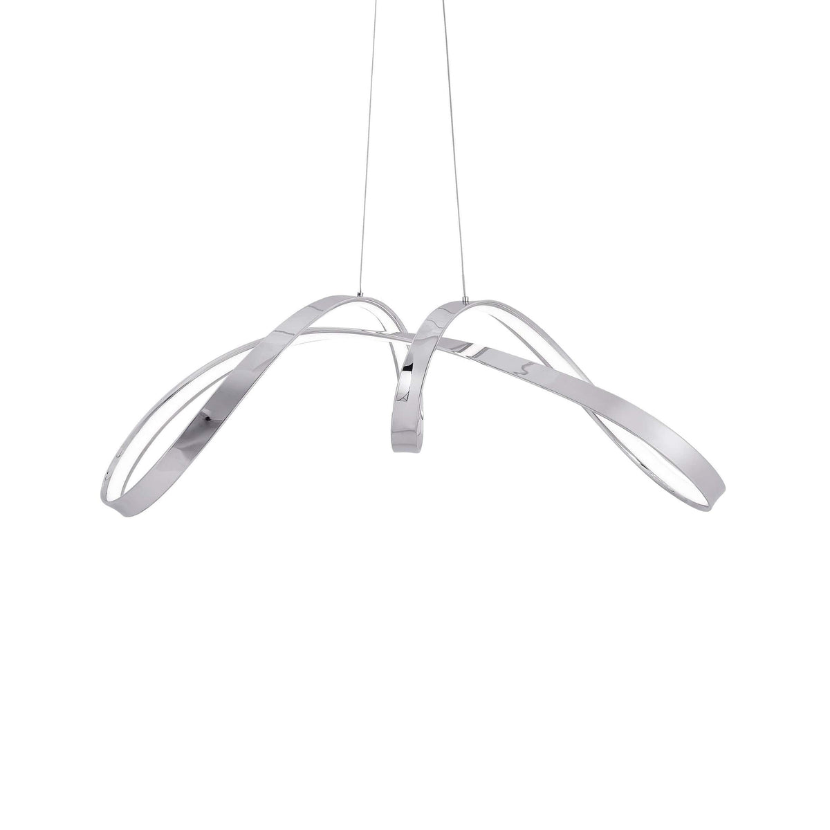 Lisbon LED Chrome Chandelier | Modern Lighting
