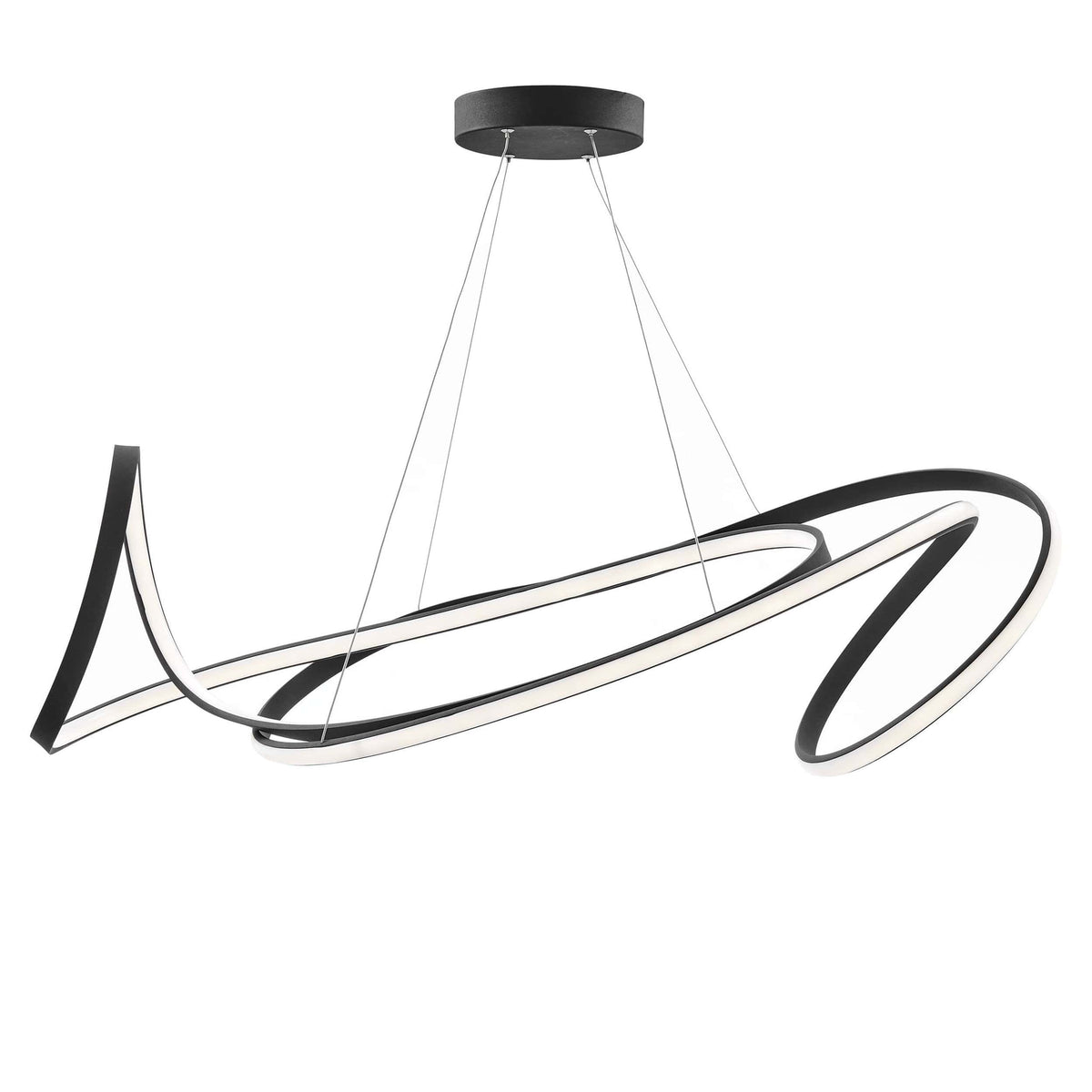 Moscow LED Chandelier / Black