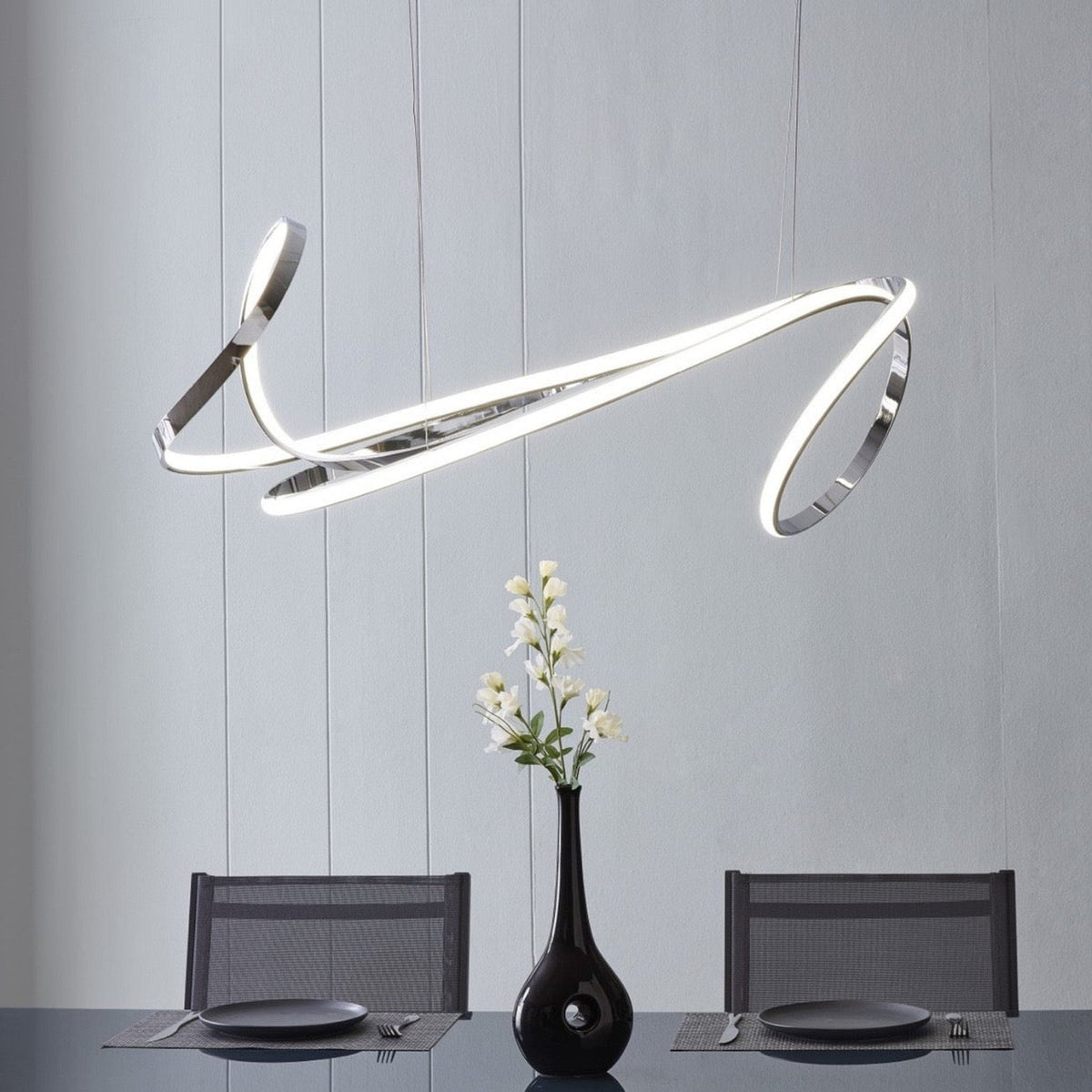 Moscow LED Chandelier / Chrome