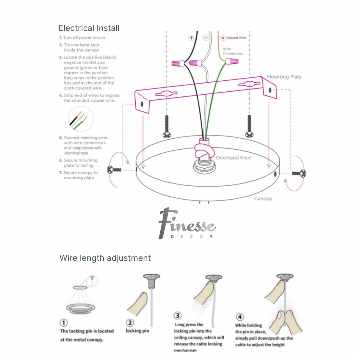 Moscow LED Chandelier / Light Wood