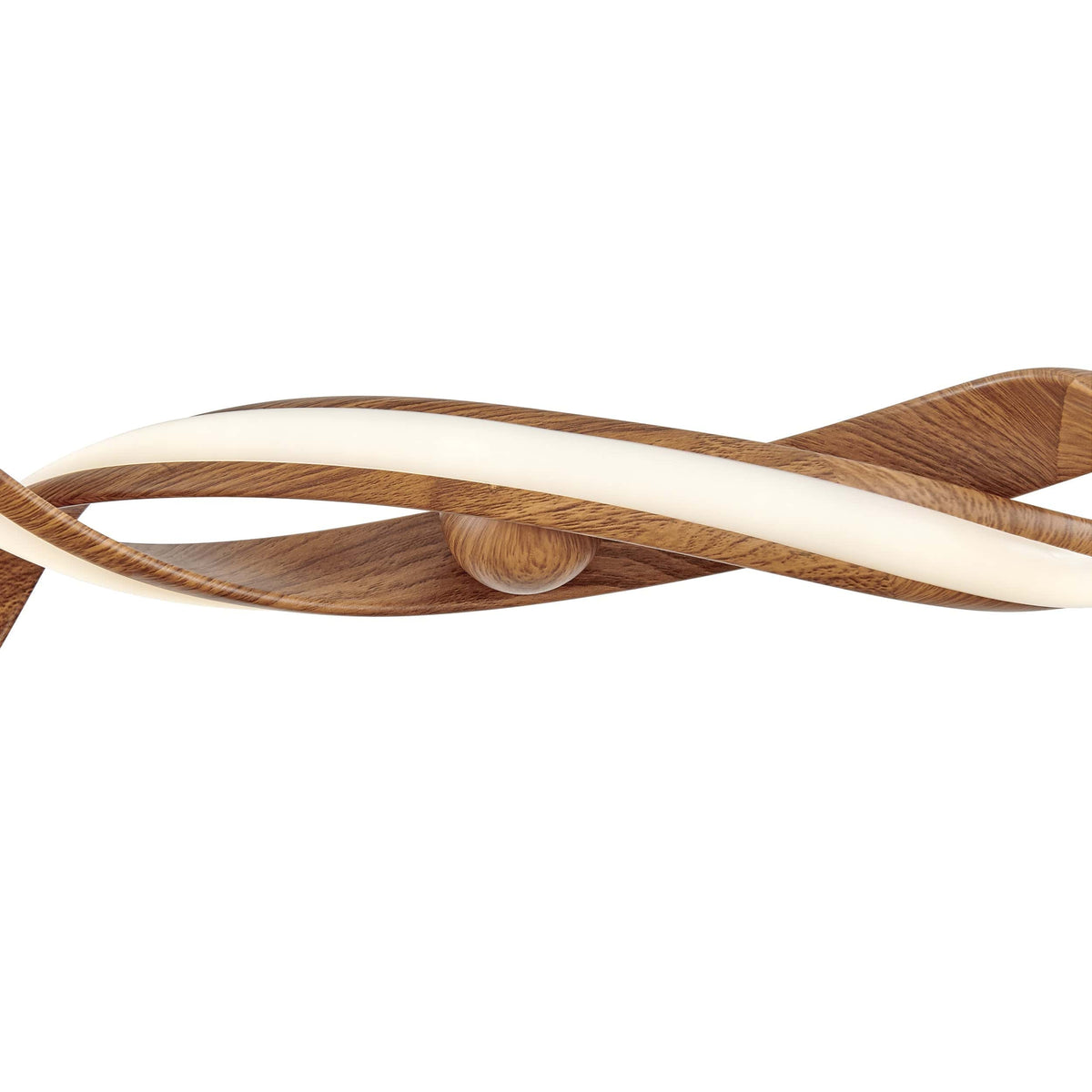 Munich LED Horizontal Chandelier / Wood / Modern Lighting