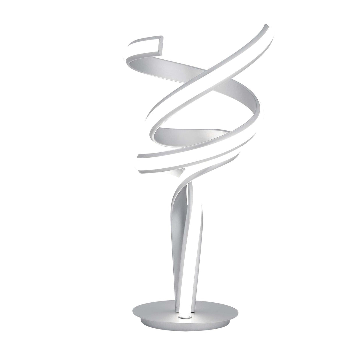 Munich Silver LED Table Lamp with Touch Dimmer
