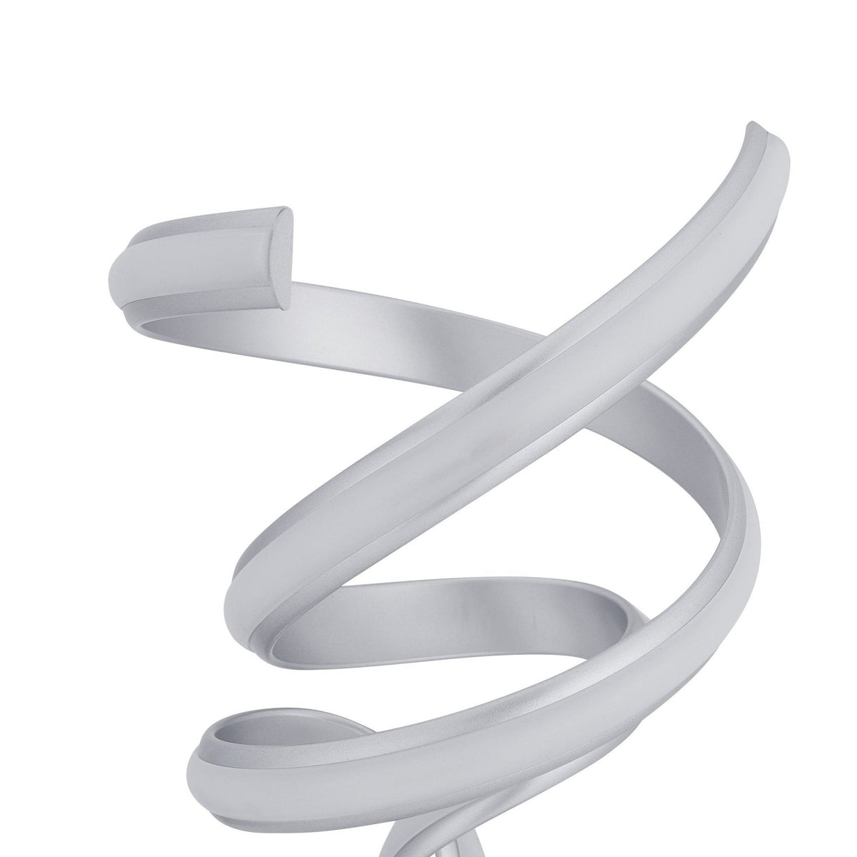 Munich LED Modern Table Lamp in Silver with Touch Dimmer