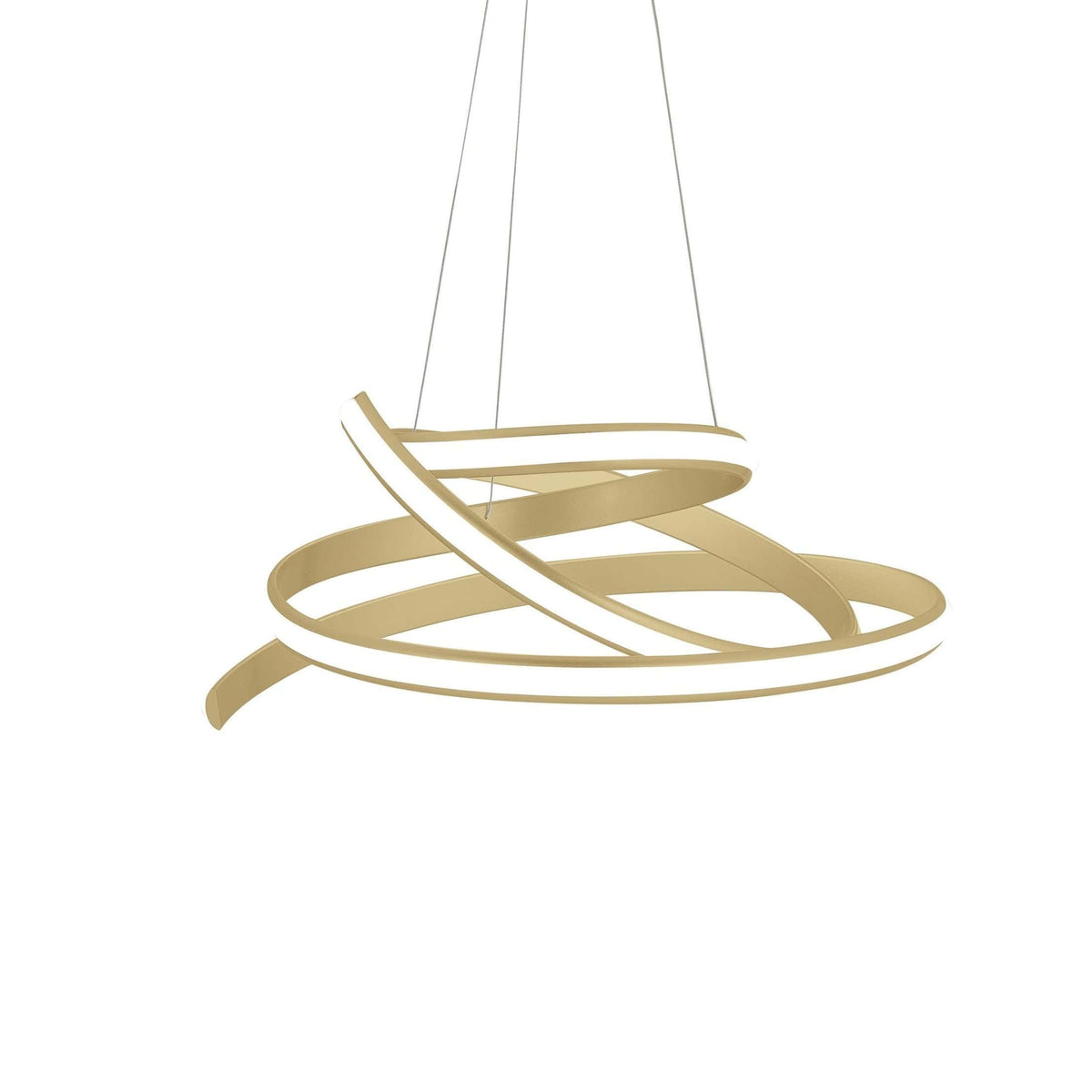 Oslo LED Adjustable Gold Chandelier Pendant Light