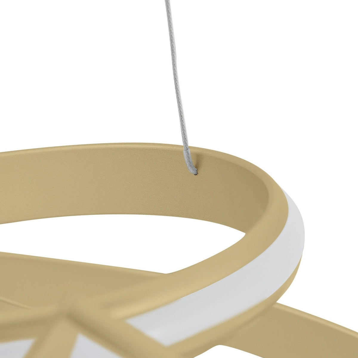 Oslo LED Adjustable Gold Chandelier | Modern Lighting