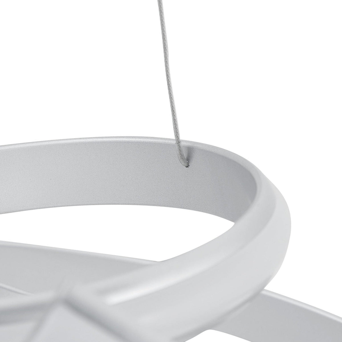 Oslo LED Adjustable Chandelier / Silver / Modern Lighting Fixtures