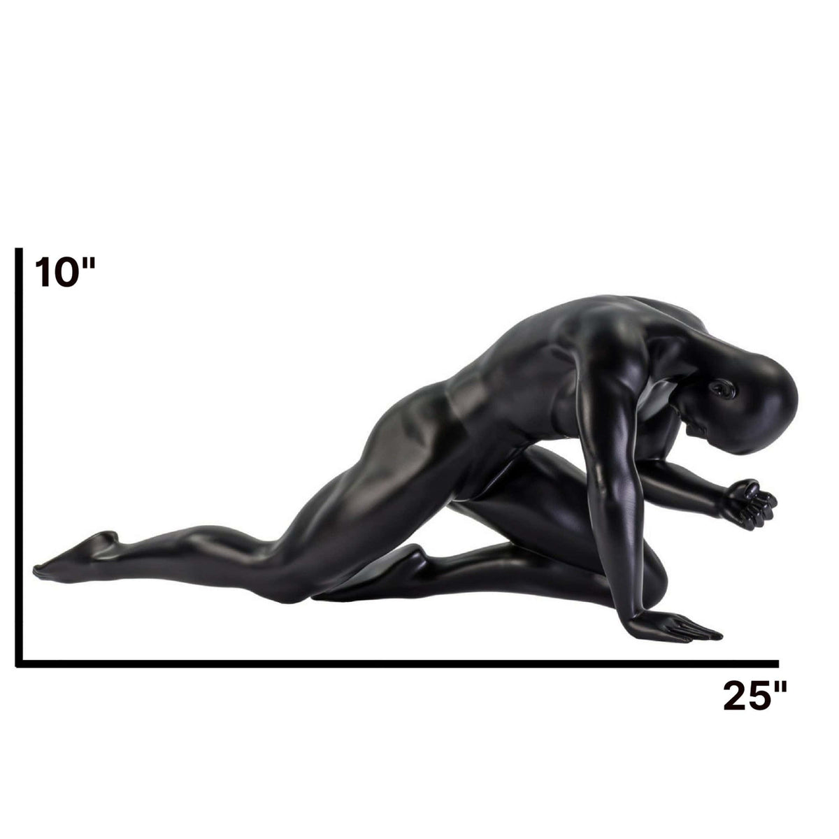 Paul Sculpture in Matte Black