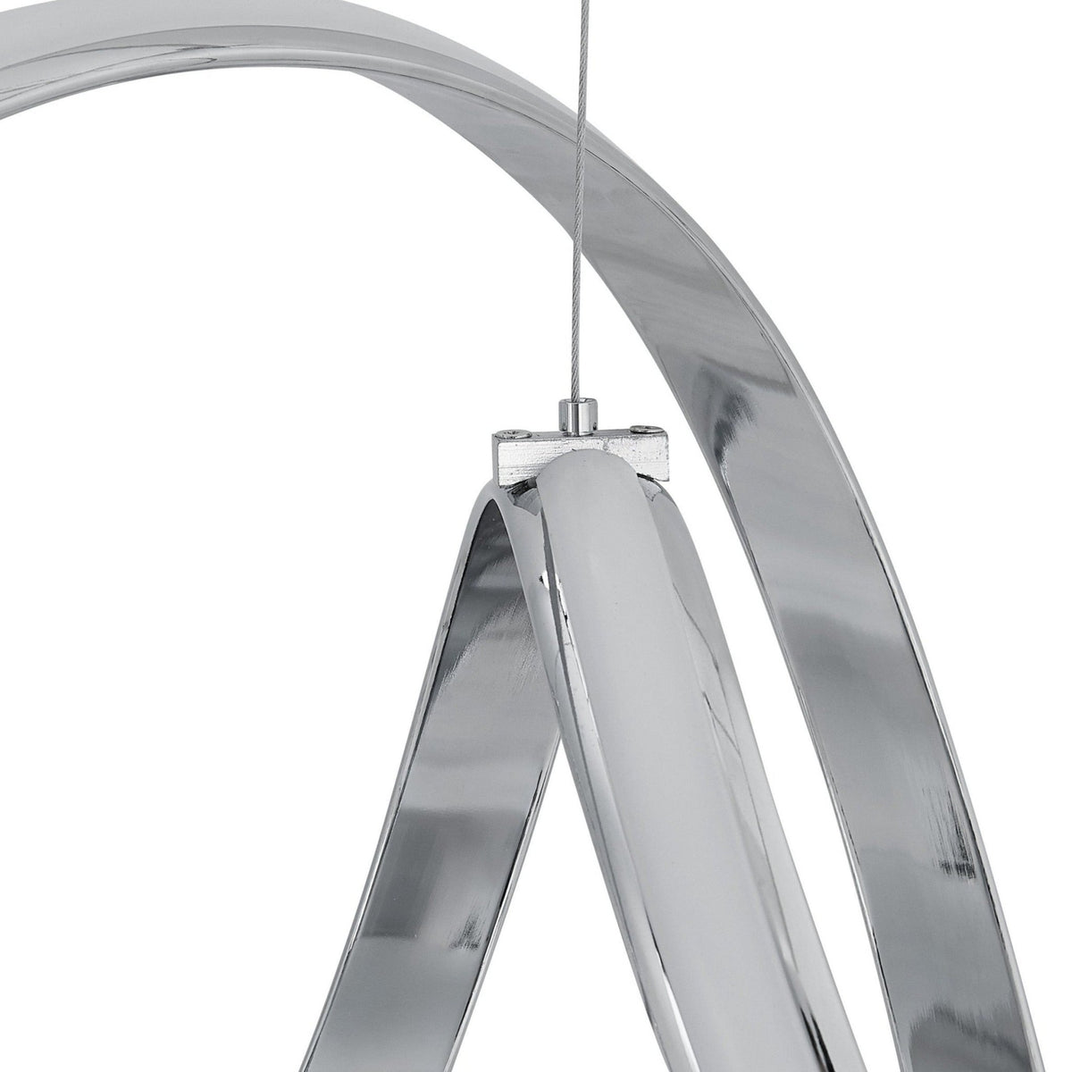 Finesse Decor Seville LED Chrome Chandelier