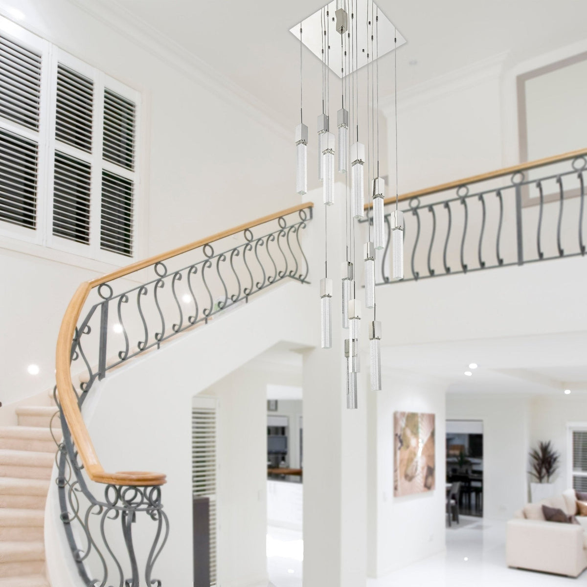 Sparkling Night Chandelier / Hanging Light Fixture
