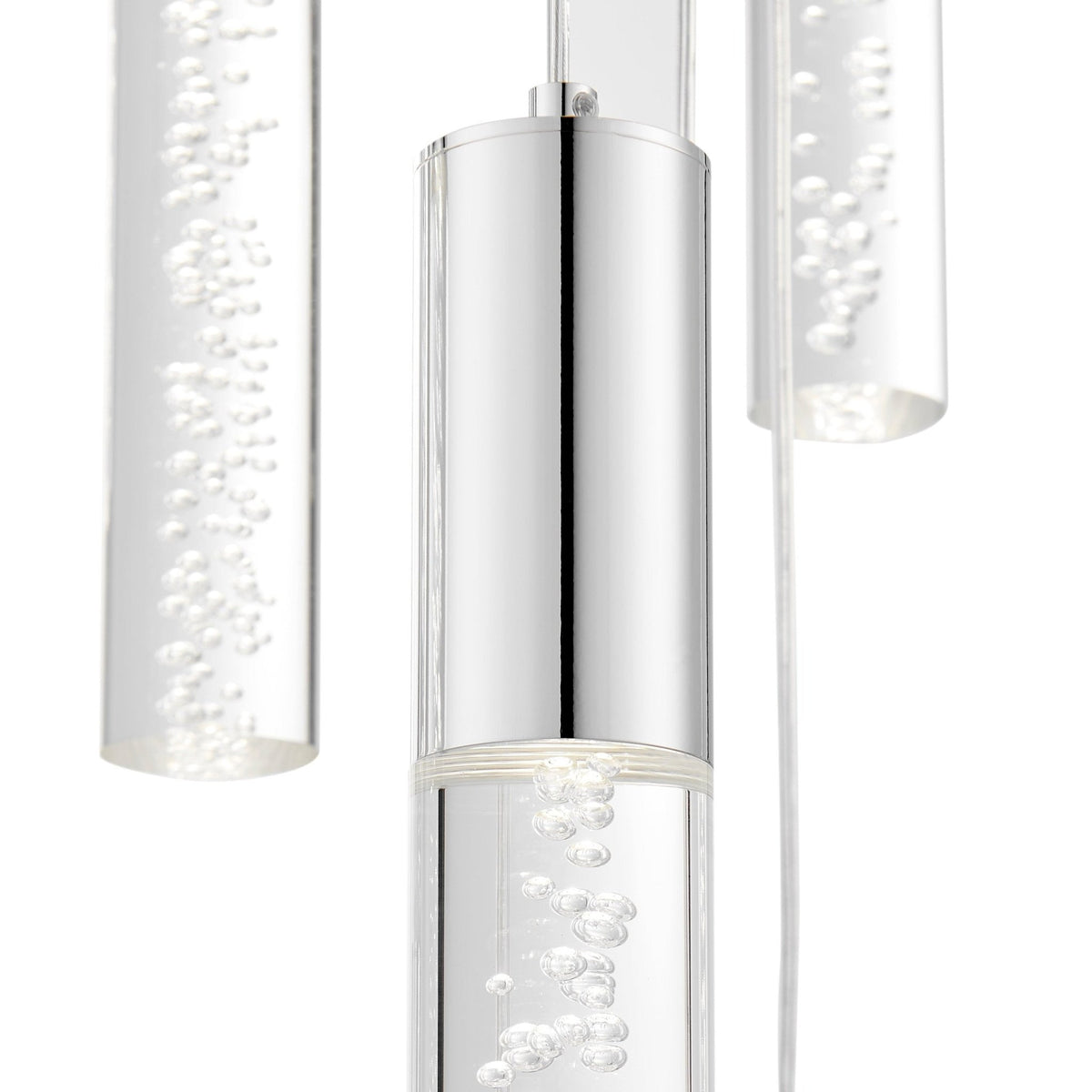 Sparkling Night Cylinder LED Chandelier