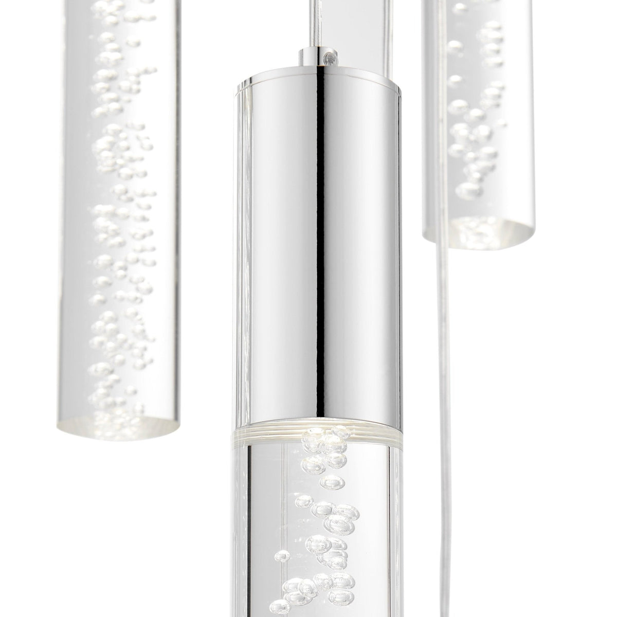 Sparkling Night 13 Light Cylinder Chandelier | Hanging Ceiling Light