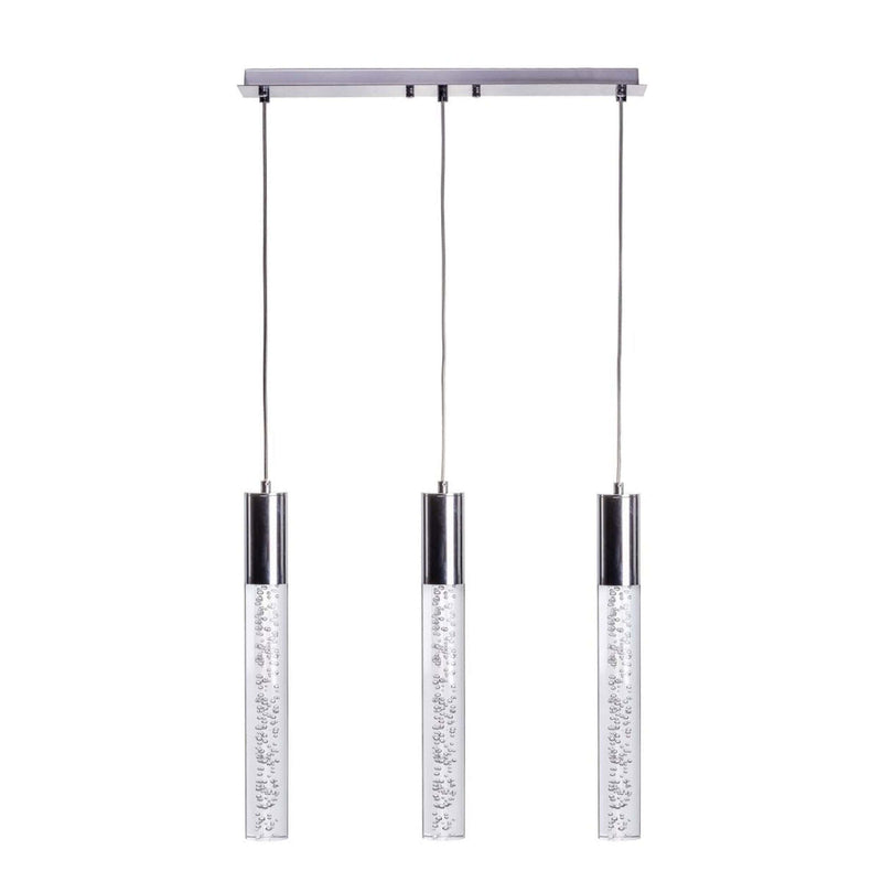 Sparkling Night 3 Light Cylinder Chandelier