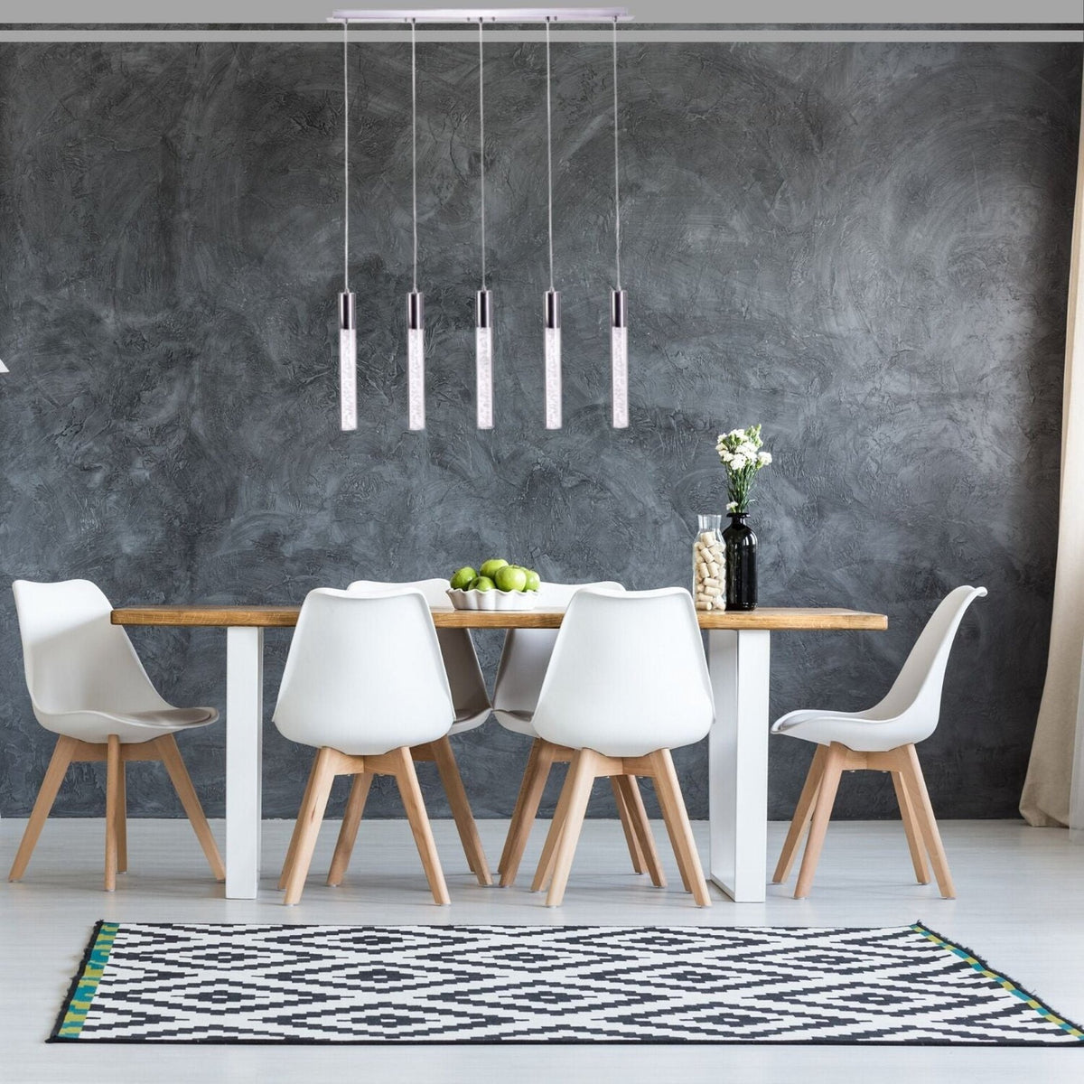 Sparkling Night Modern Chandelier for Dining Room