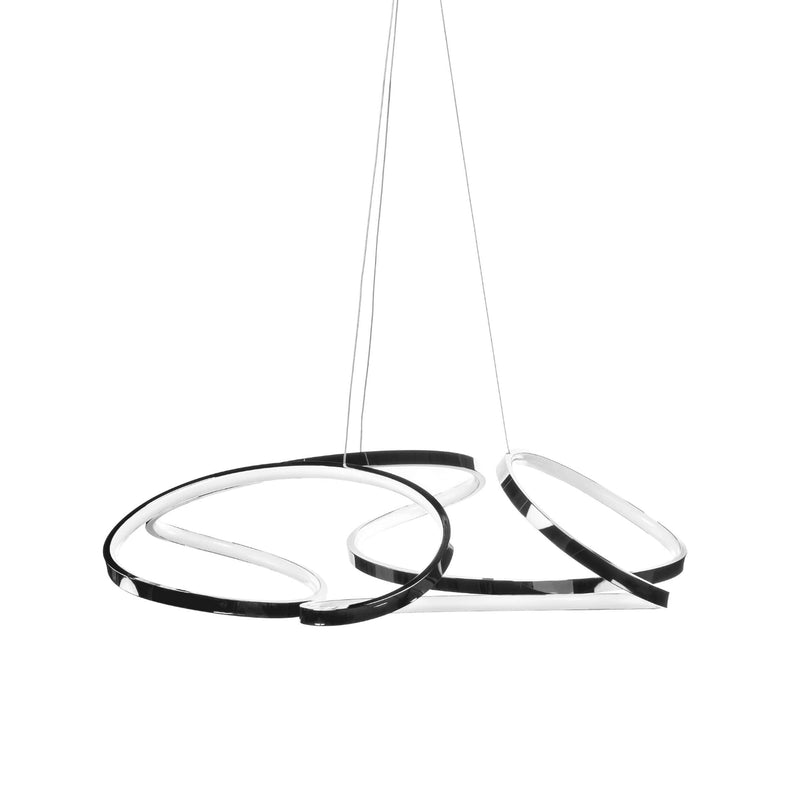 Finesse Decor Suzhou LED Adjustable Chrome Chandelier