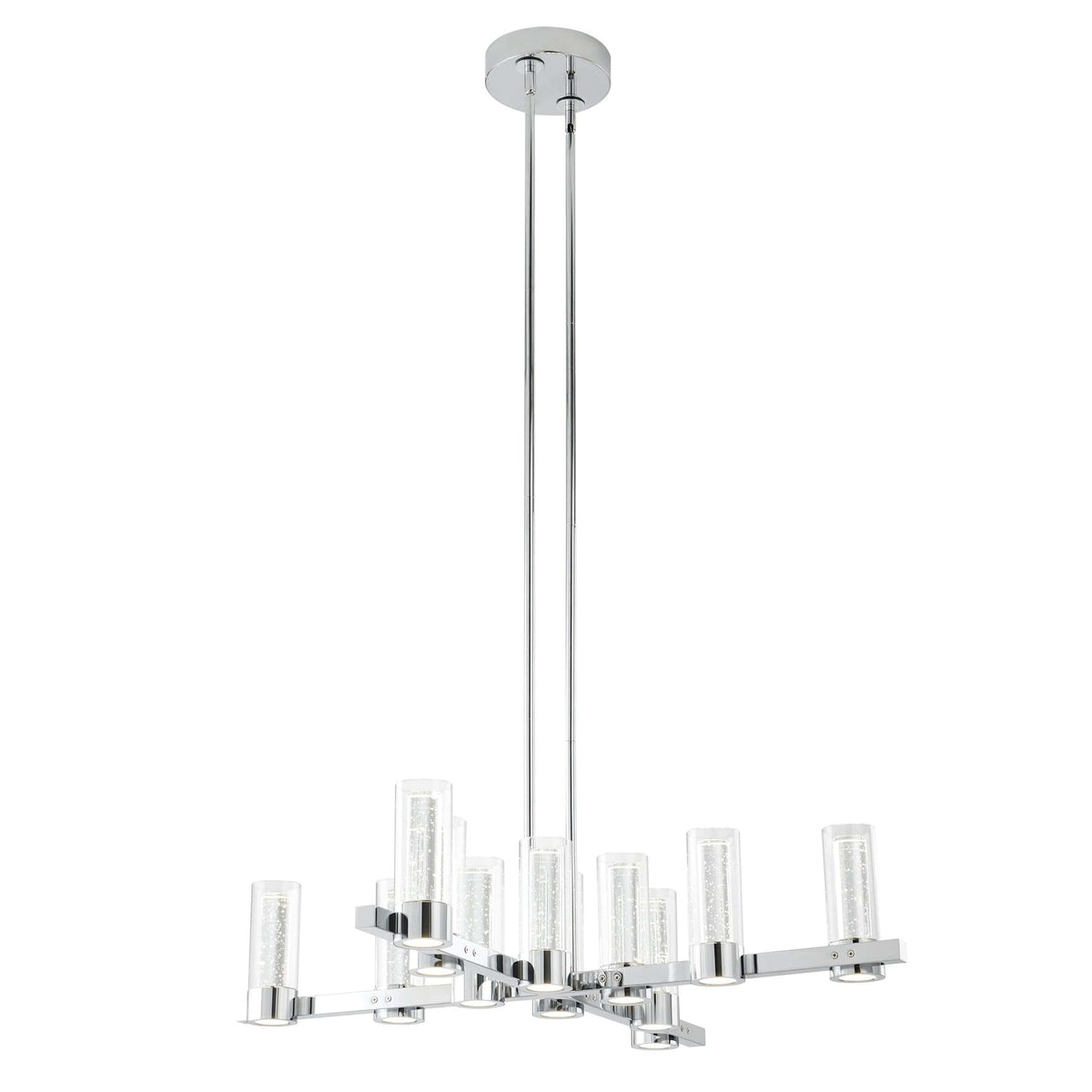 Victory 12 Light Chandelier / Chrome